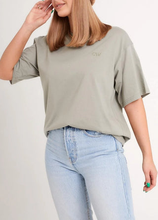 Basic Oversize T-Shirt, Olive